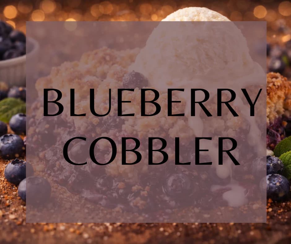 Blueberry Cobbler by Land of Aahhs