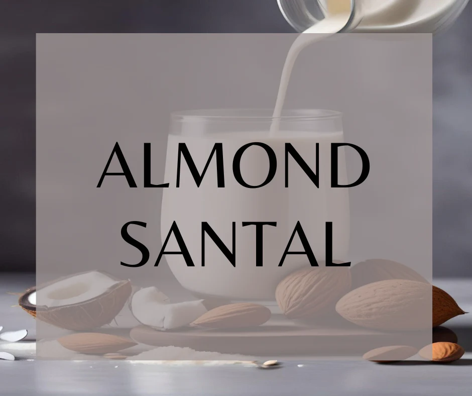 Almond Santal Perfume Bottle