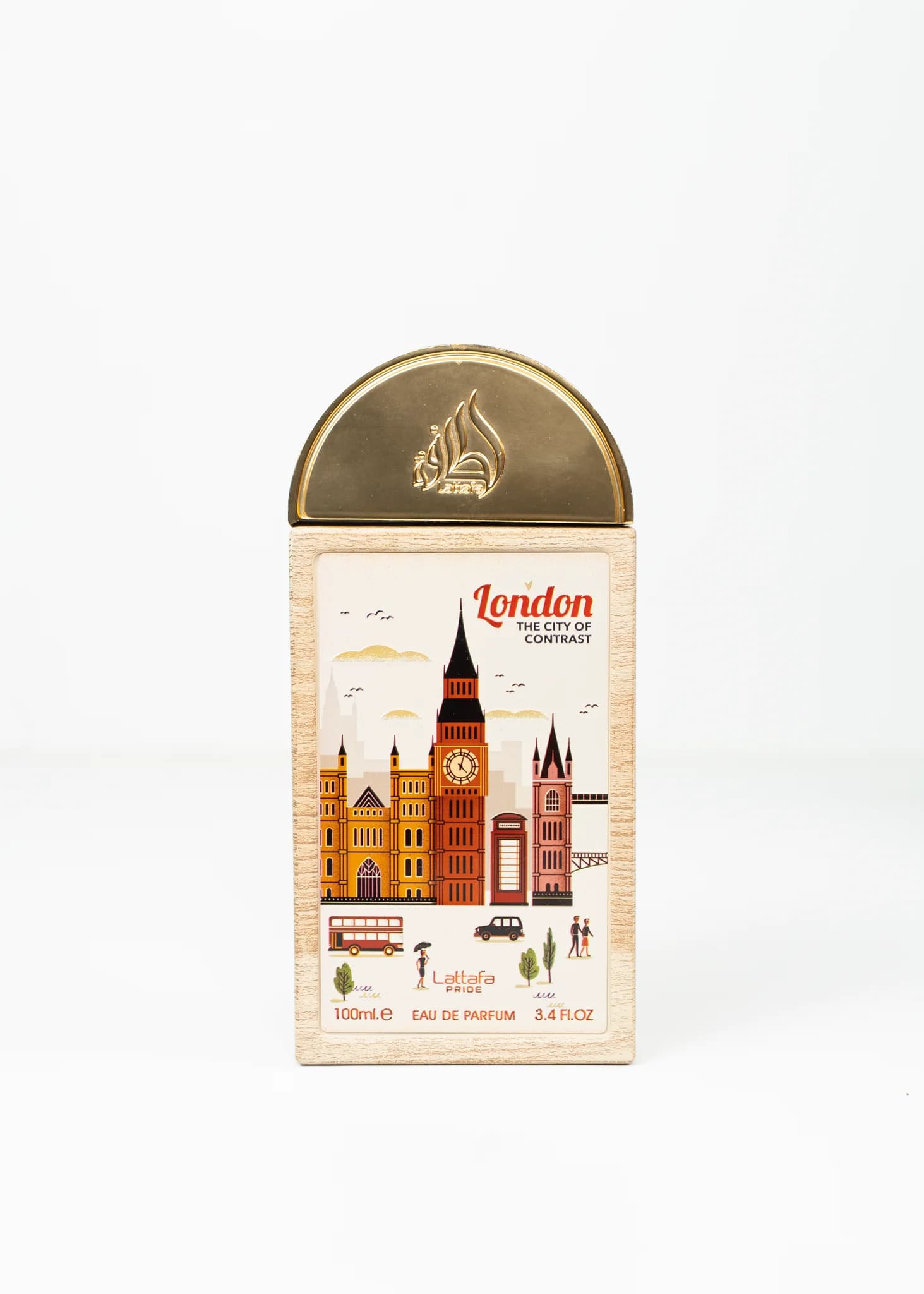 London The City Of Contrast Perfume Bottle