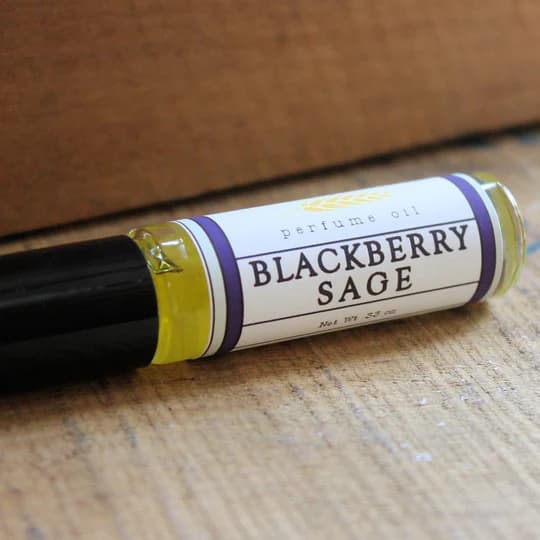 Blackberry Sage Perfume Bottle