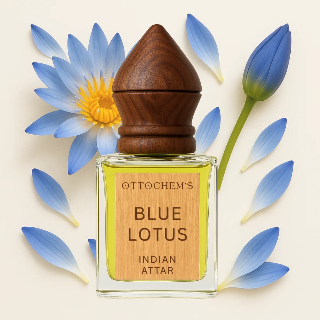 Blue Lotus - Ottochem Perfume Bottle