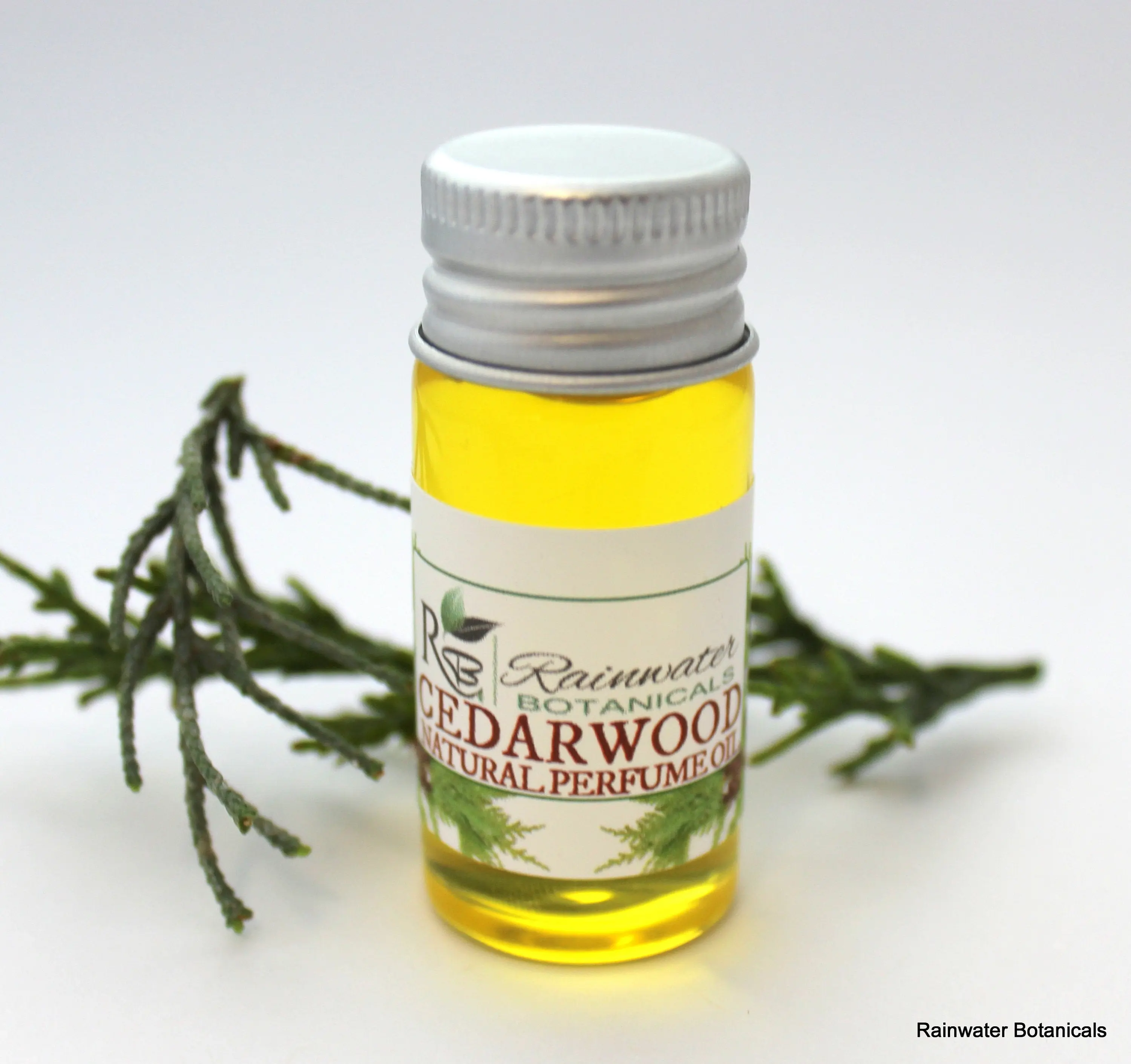 Cedarwood - Rainwater Botanicals Perfume Bottle