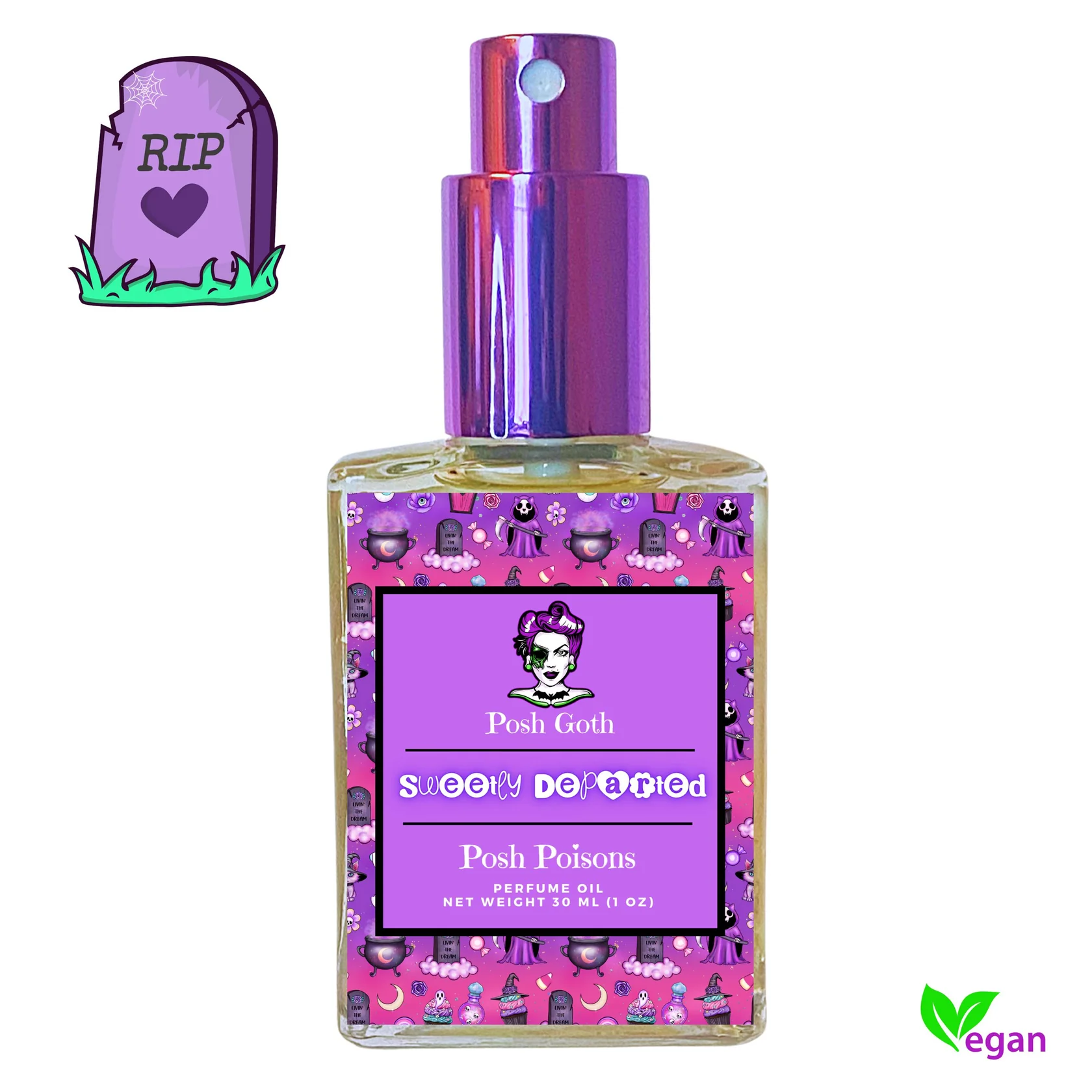 Sweetly Departed Perfume Bottle