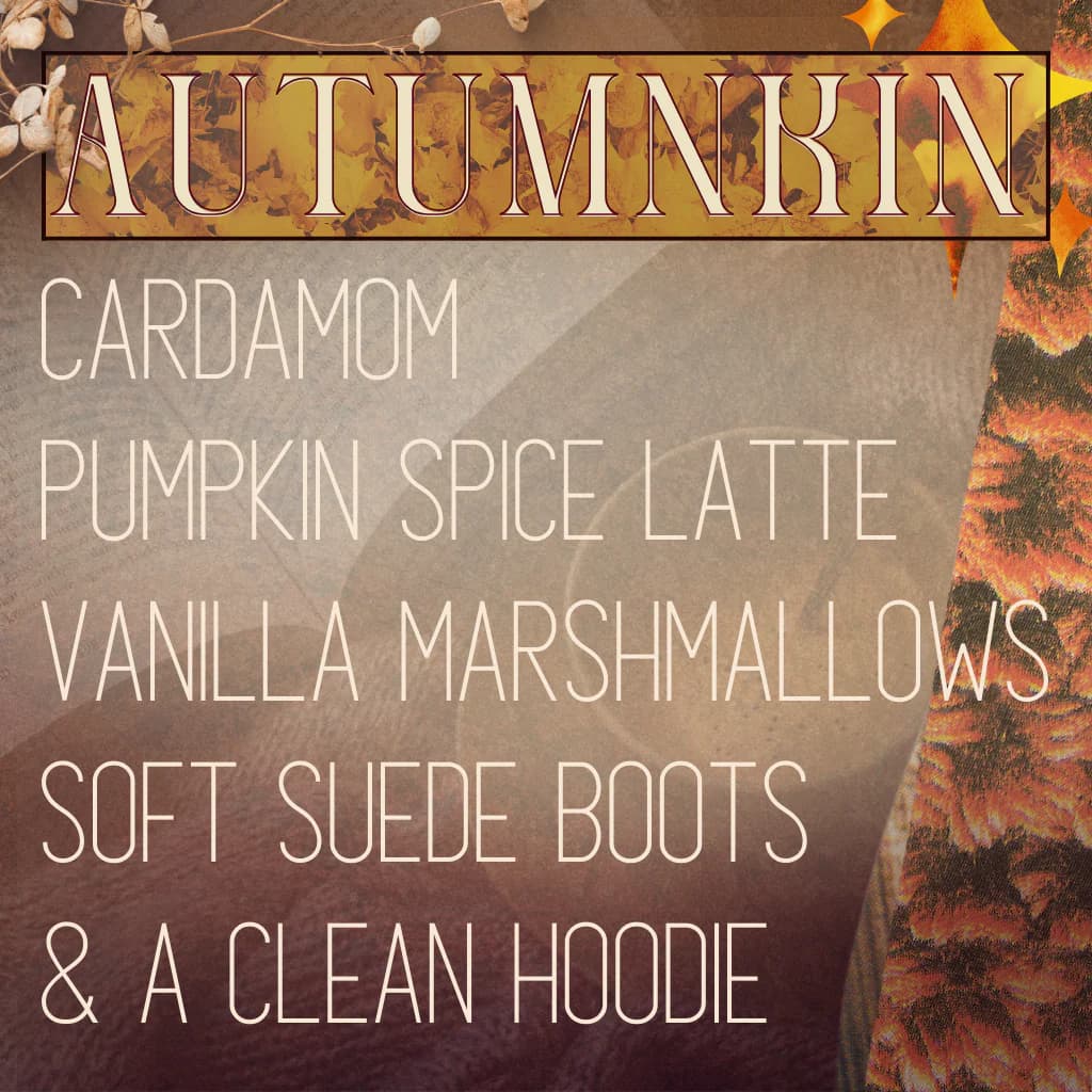 Autumnkin Perfume Bottle