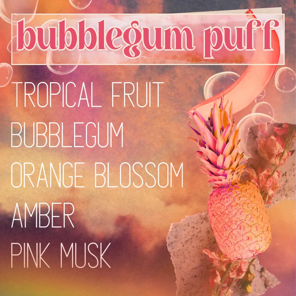 Bubblegum Puff Perfume Bottle