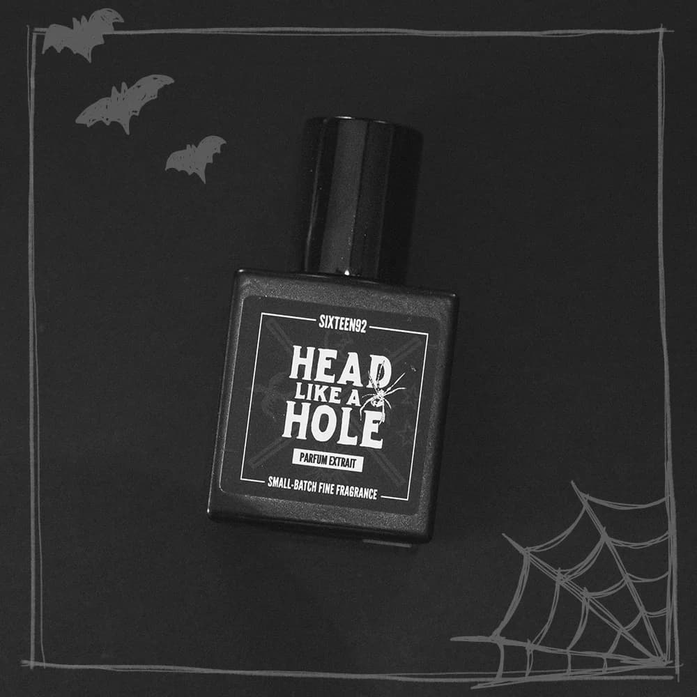 Head Like A Hole Perfume Bottle