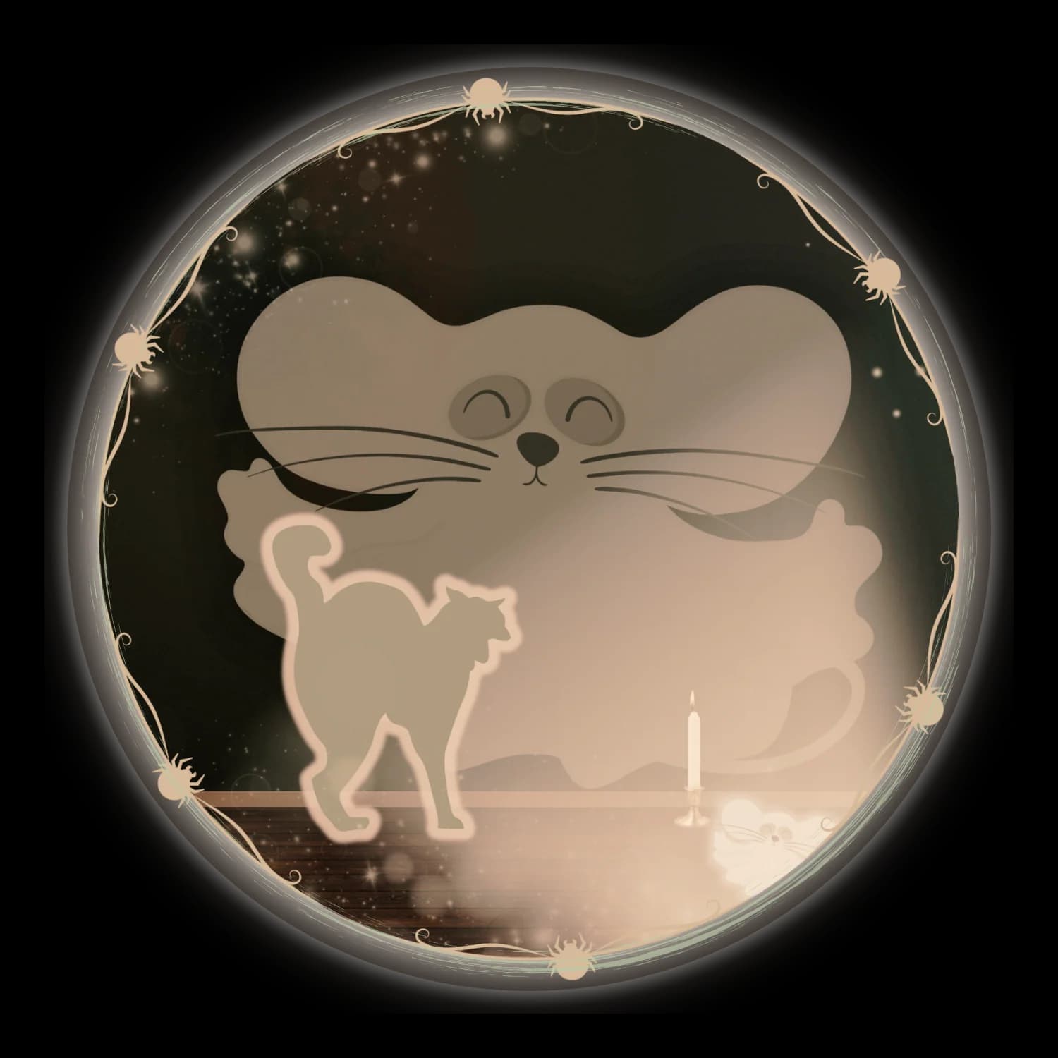 Scaredy Cats Perfume Bottle