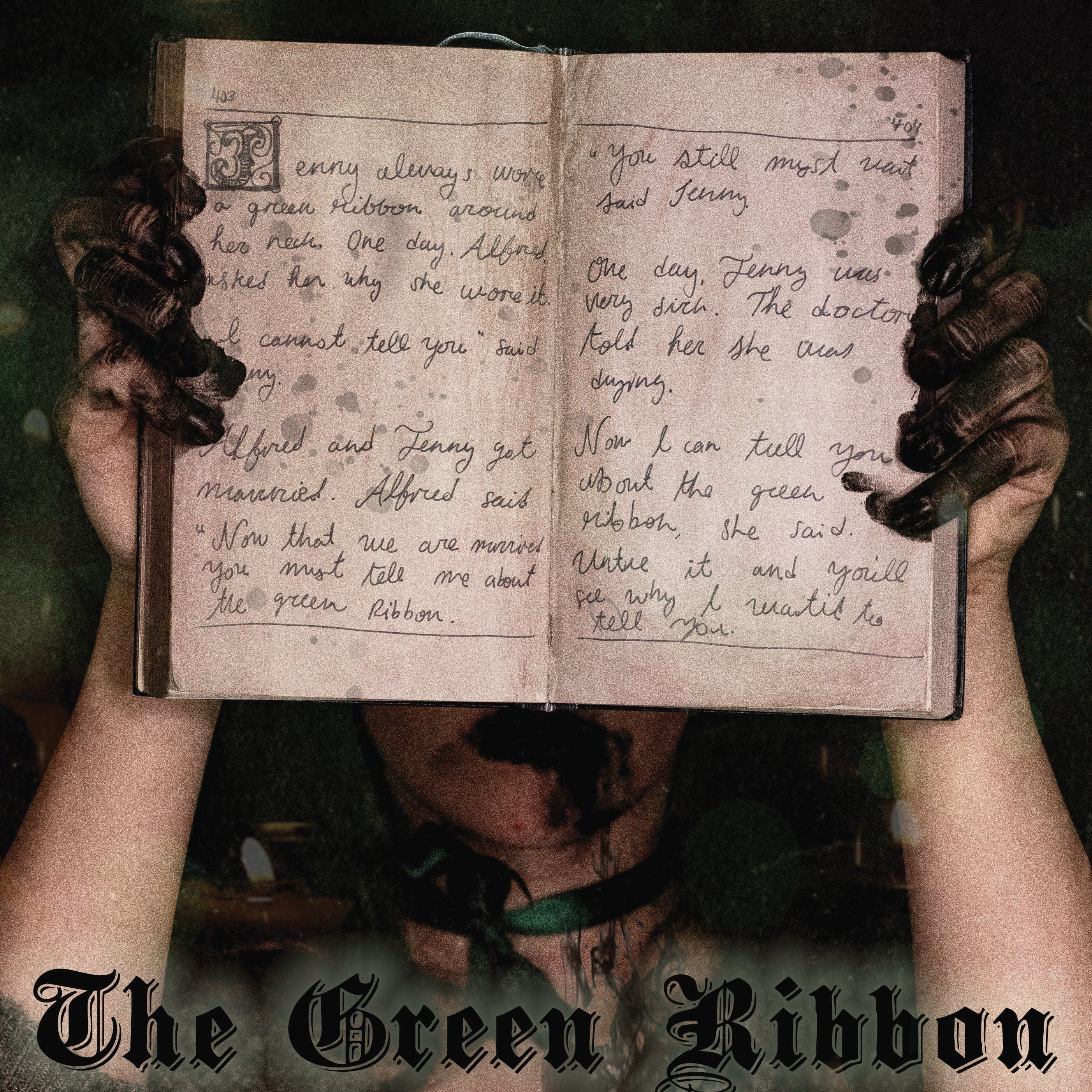 The Green Ribbon Perfume Bottle
