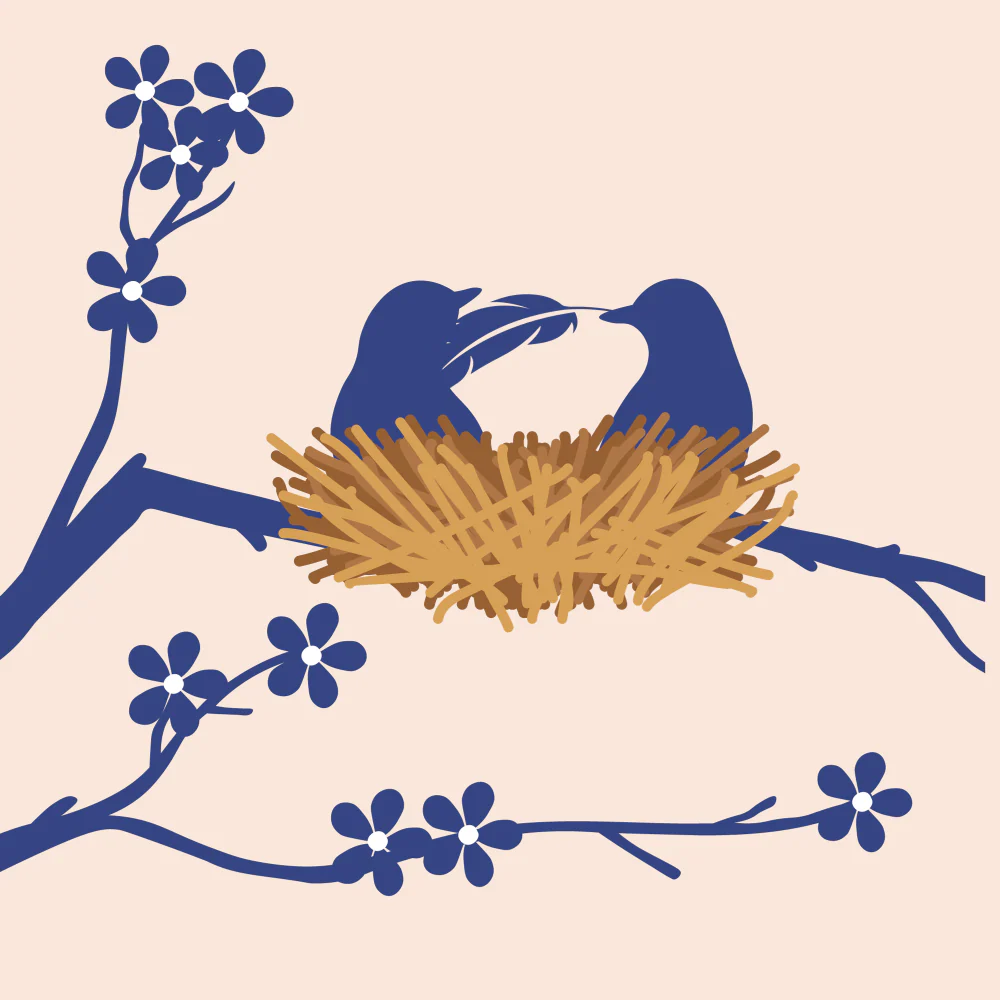 Cozy Starling Perfume Bottle