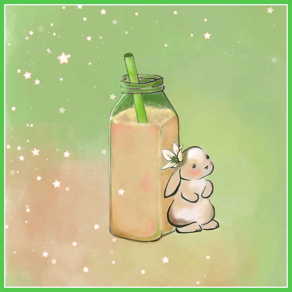 Jasmine Green Milk Tea Perfume Bottle