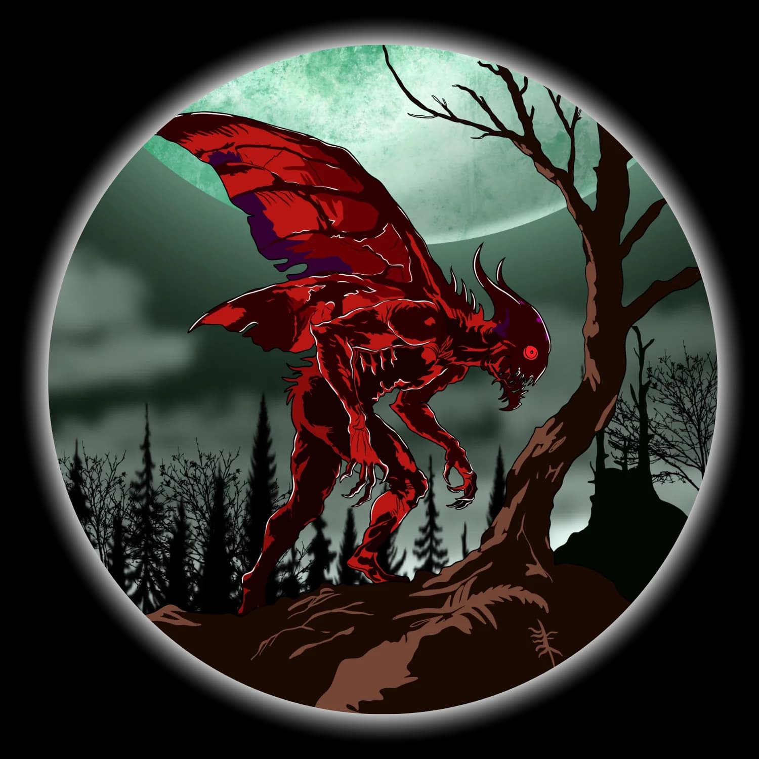 Mothman - Stereoplasm Perfume Bottle