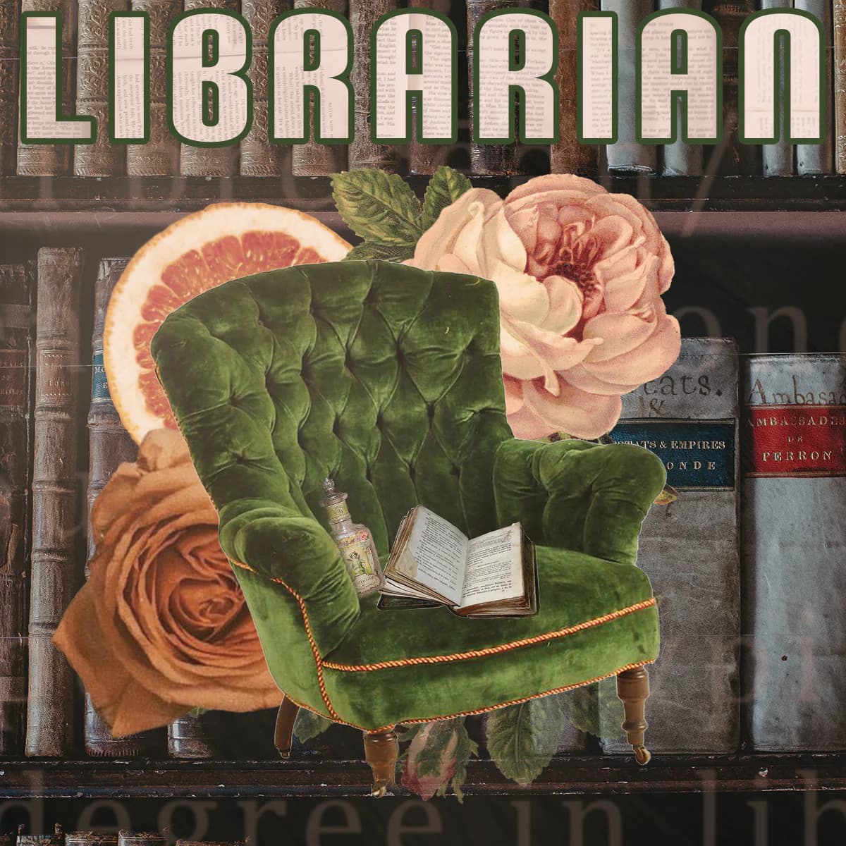 Librarian Perfume Bottle
