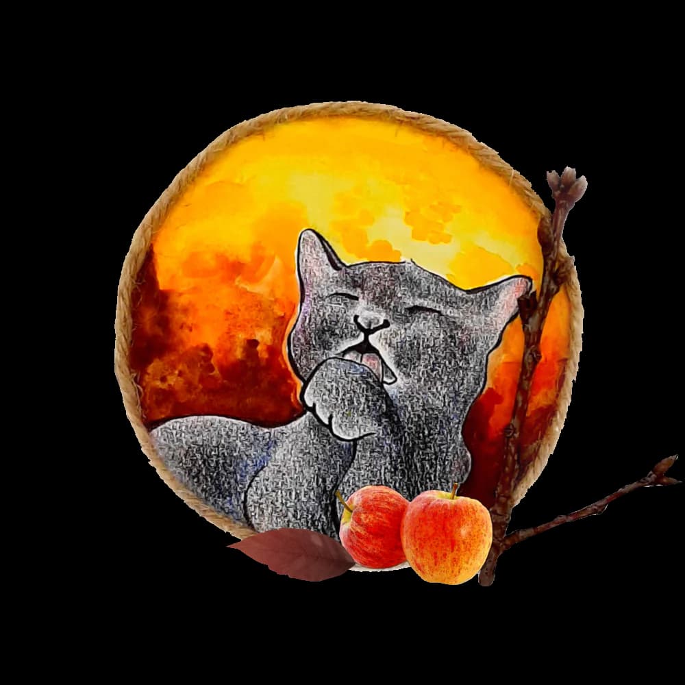 Orchard Cat Perfume Bottle