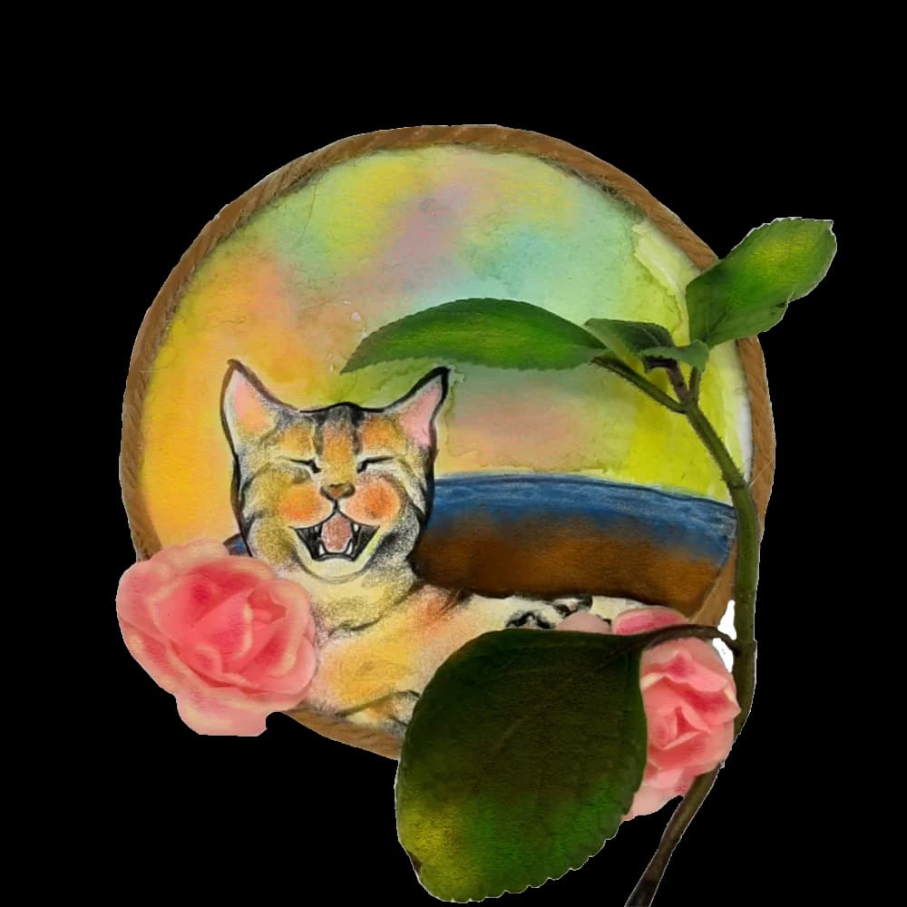 Yelling Cat Perfume Bottle