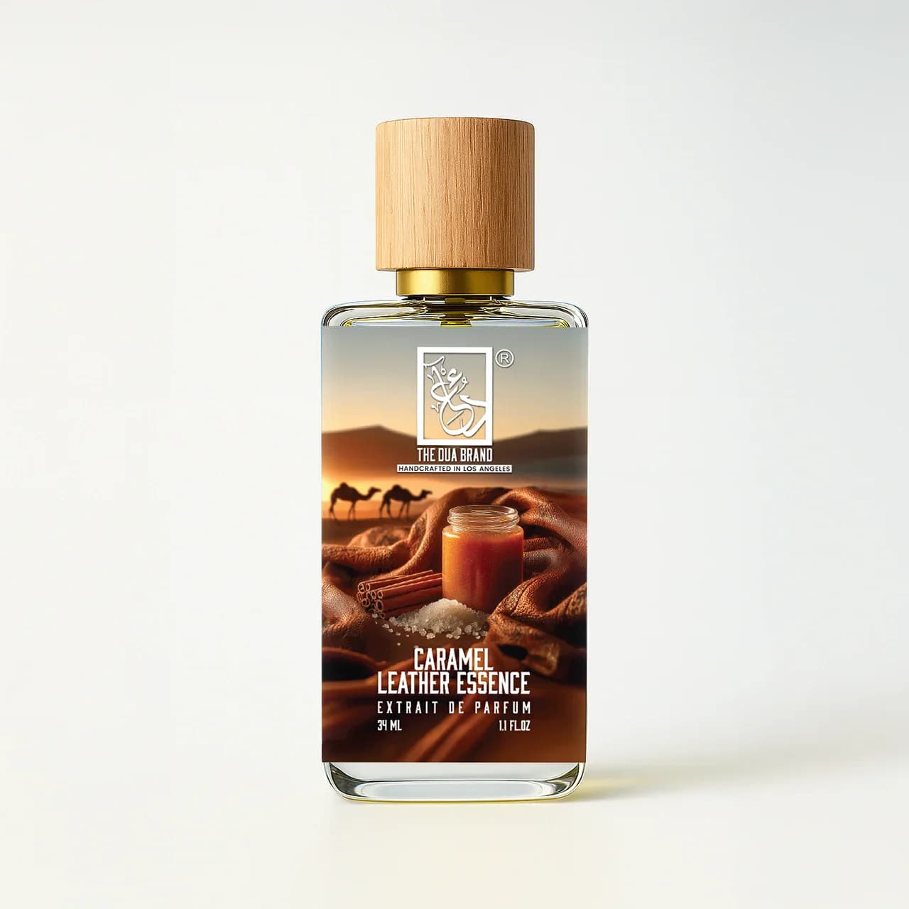 Caramel Leather Essence Perfume Bottle