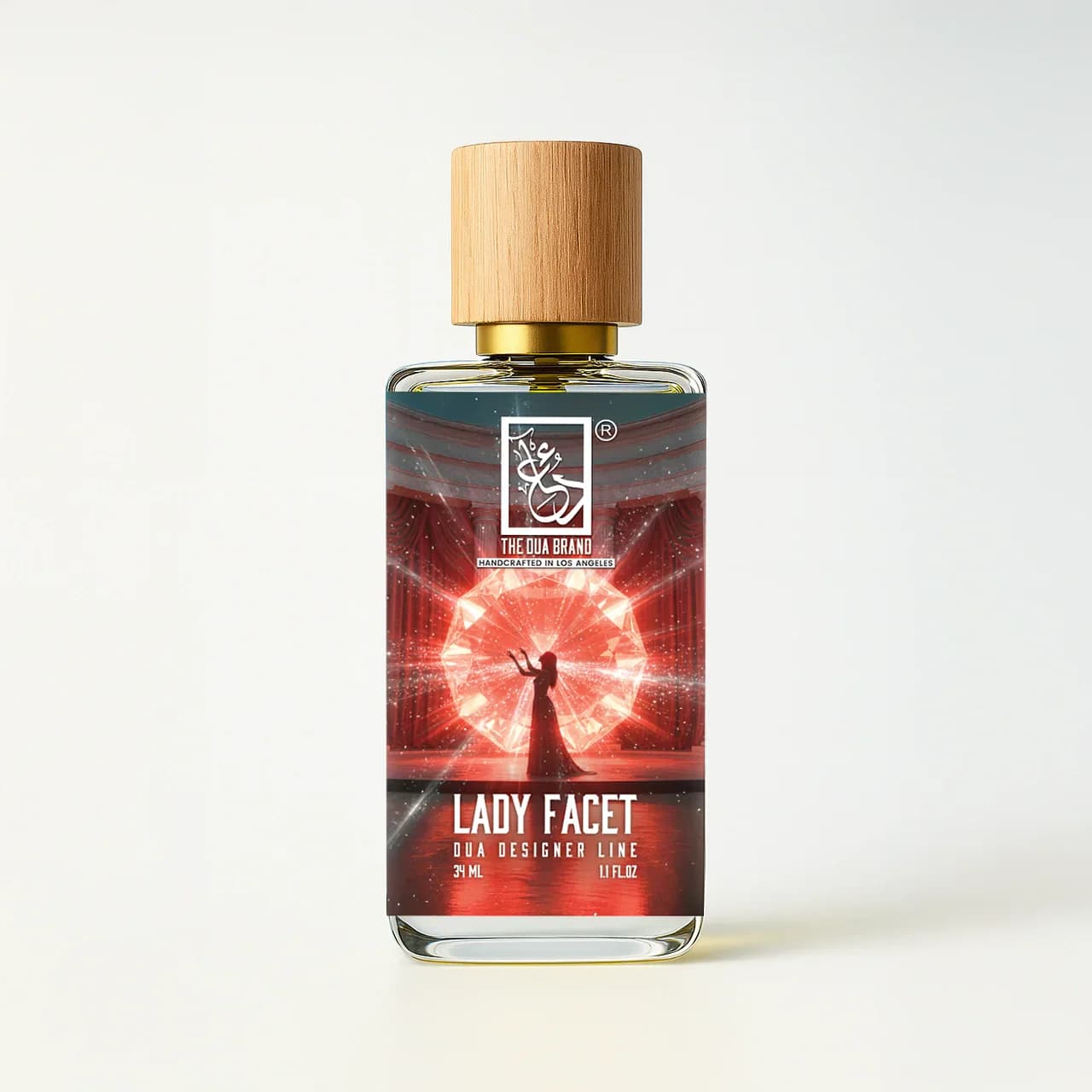 Lady Facet Perfume Bottle