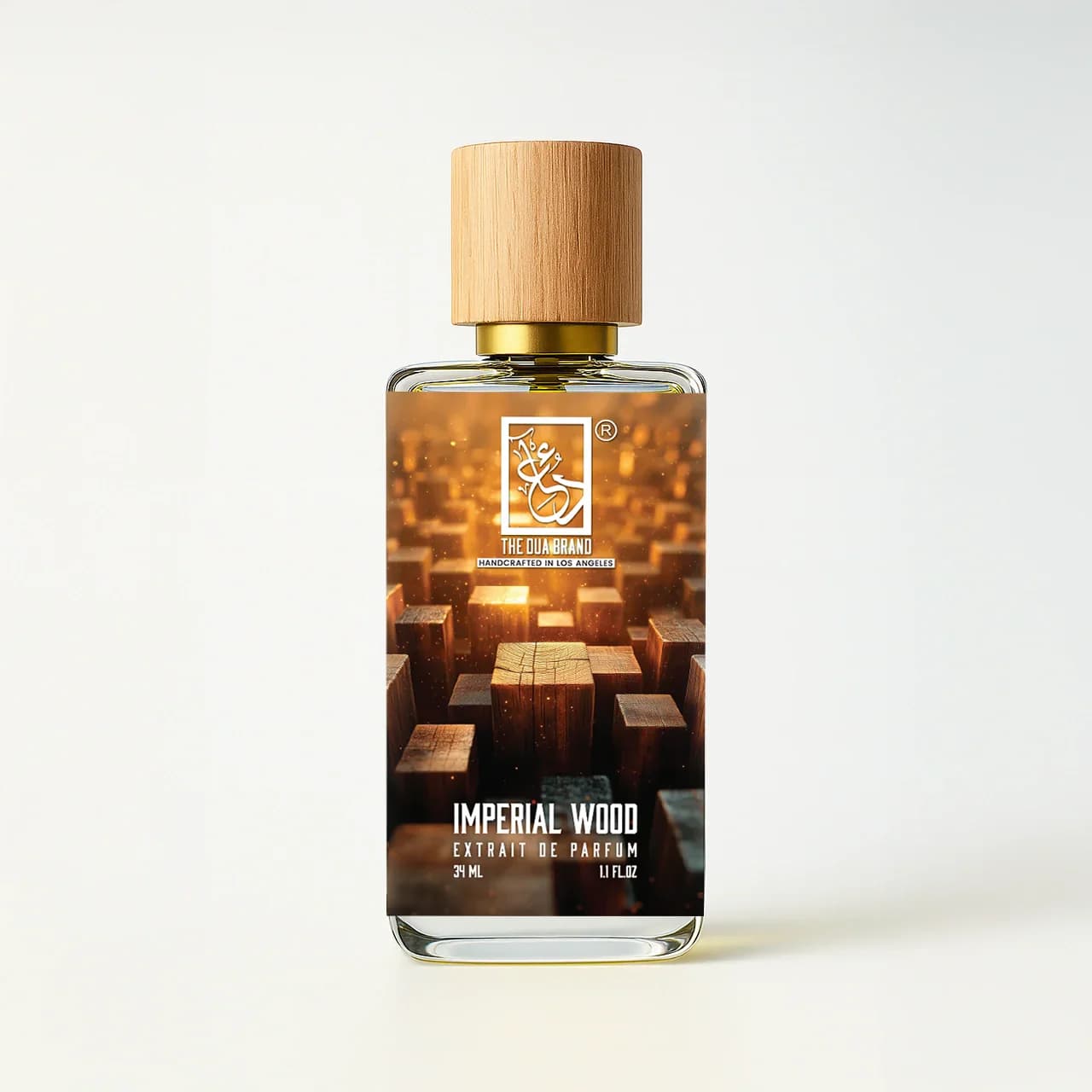 Imperial Wood Perfume Bottle