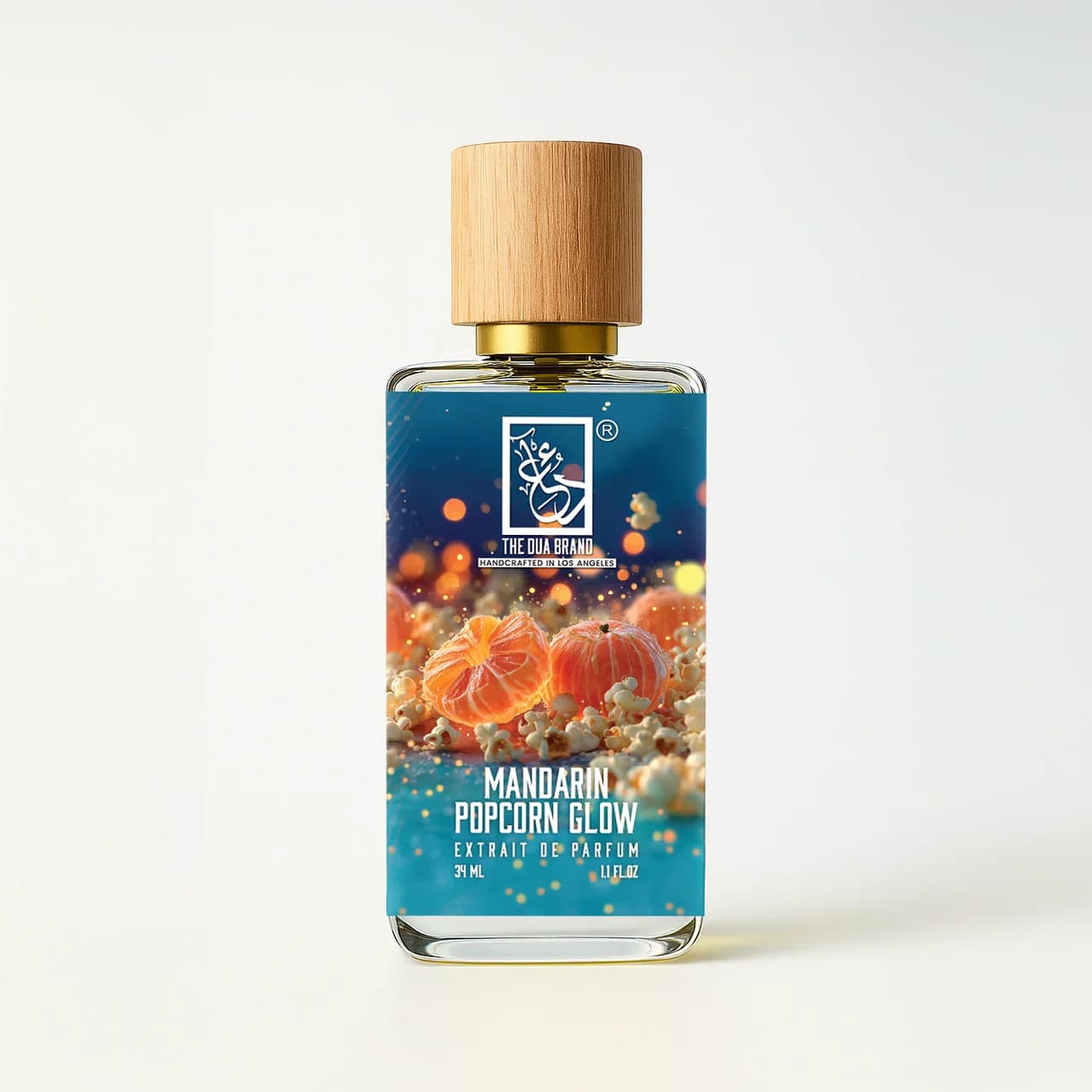 Mandarin Popcorn Glow Perfume Bottle