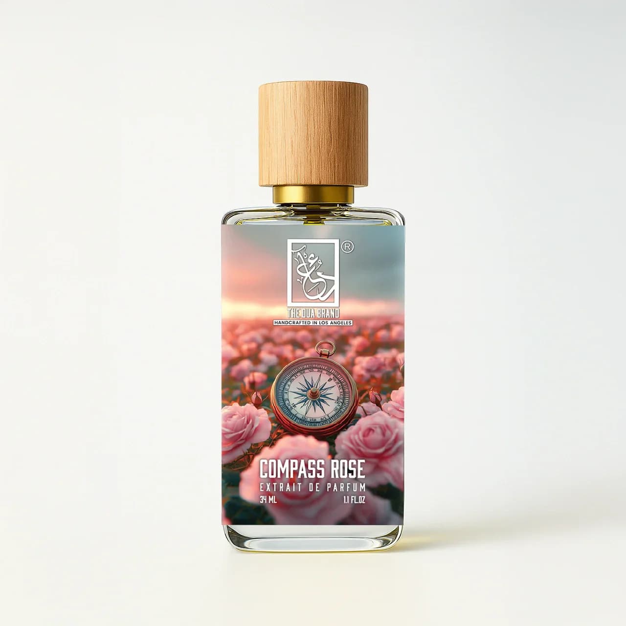 Compass Rose Perfume Bottle