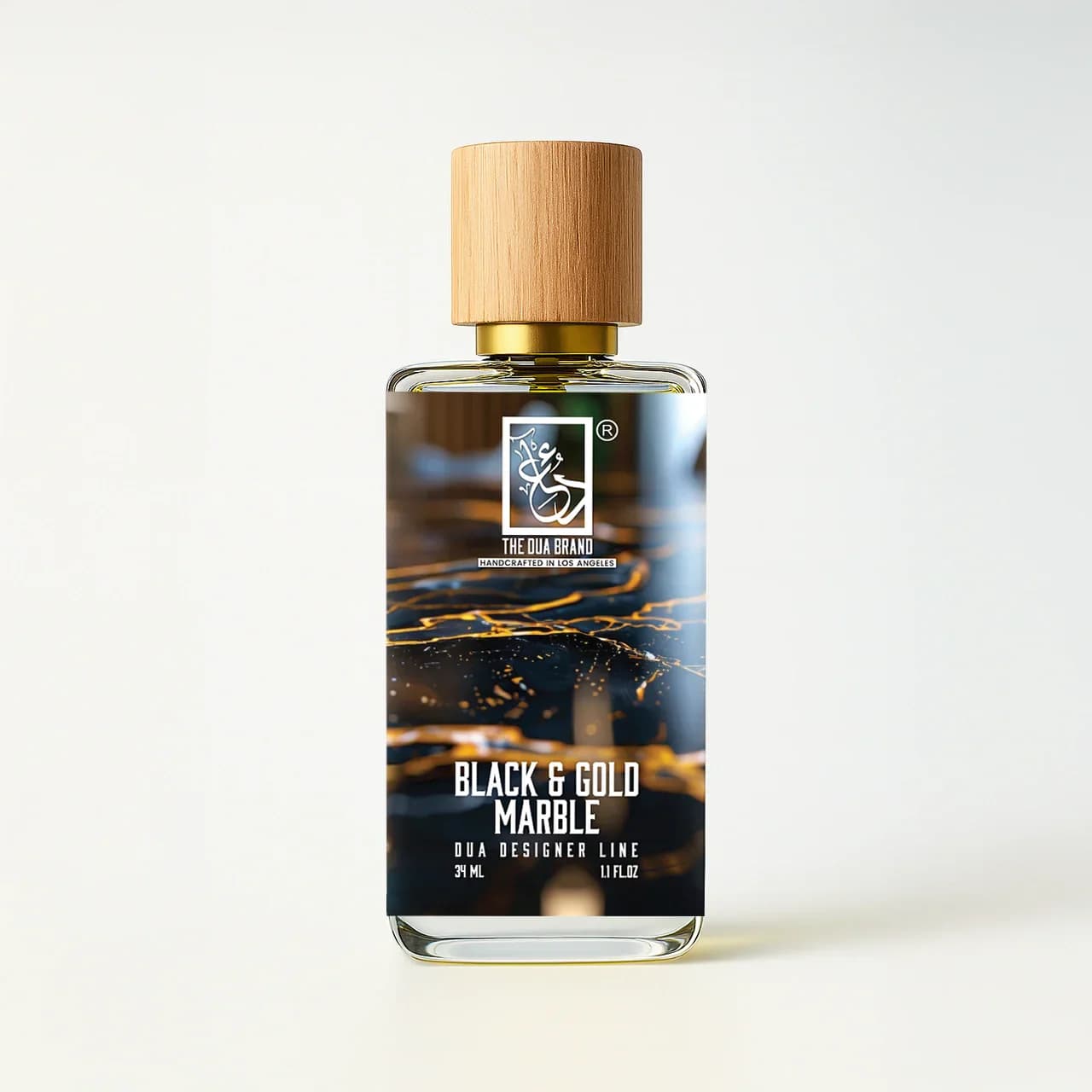 Black & Gold Marble by The Dua Brand