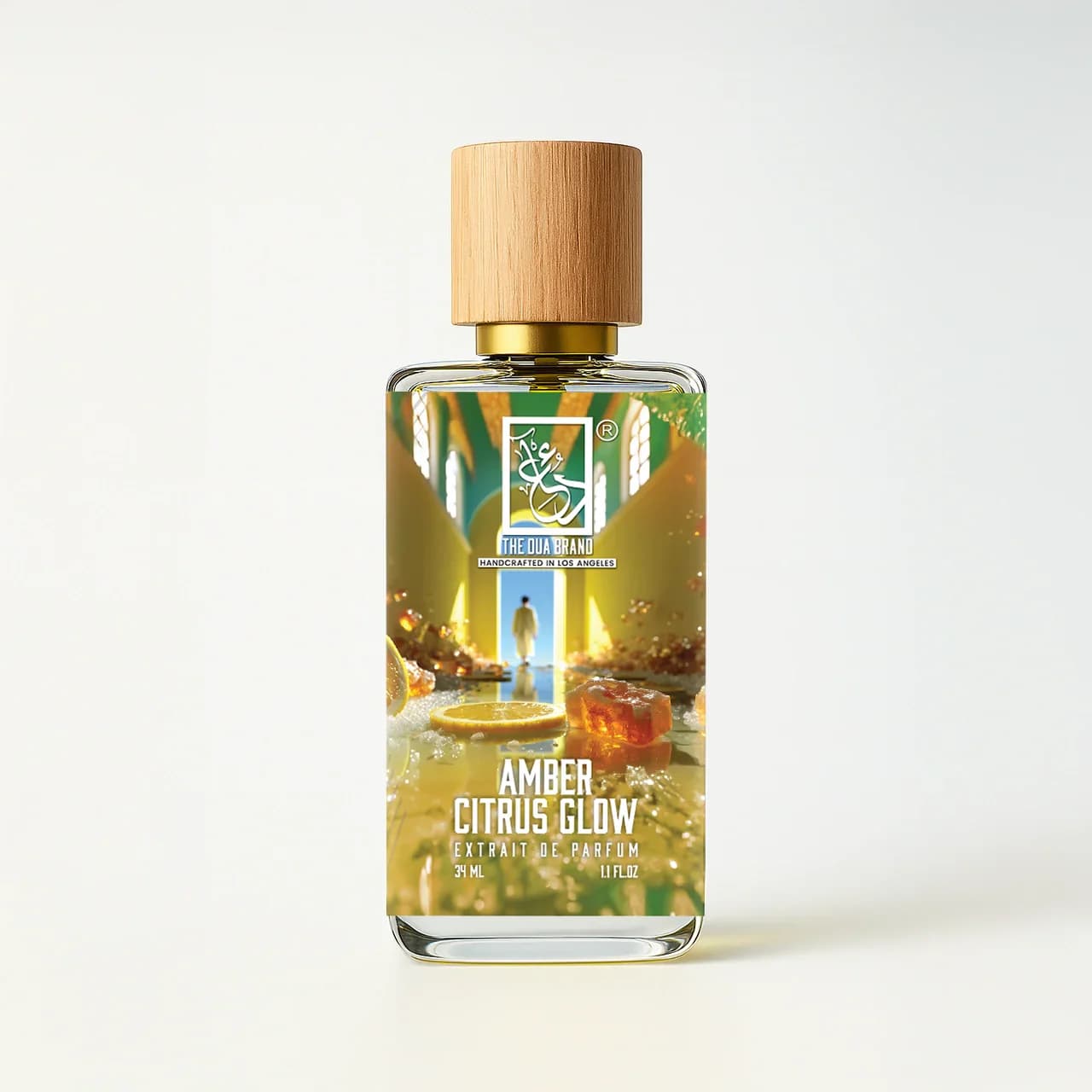 Amber Citrus Glow Perfume Bottle