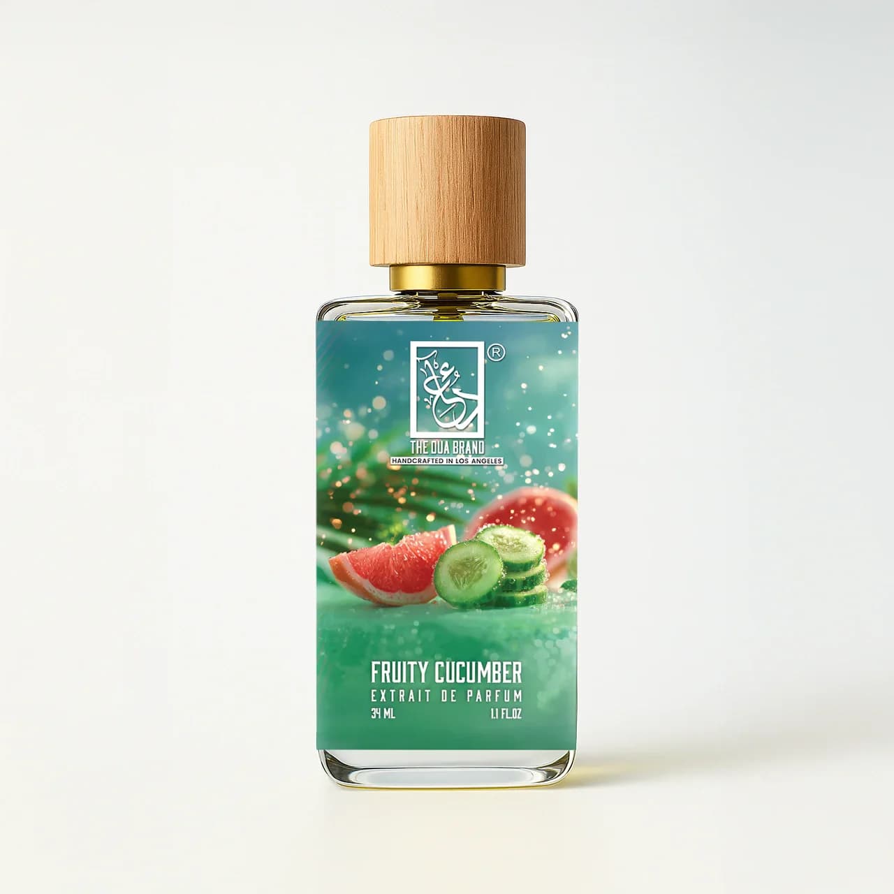 Fruity Cucumber Perfume Bottle