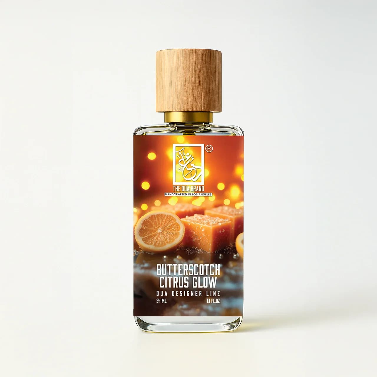 Butterscotch Citrus Glow Perfume Bottle