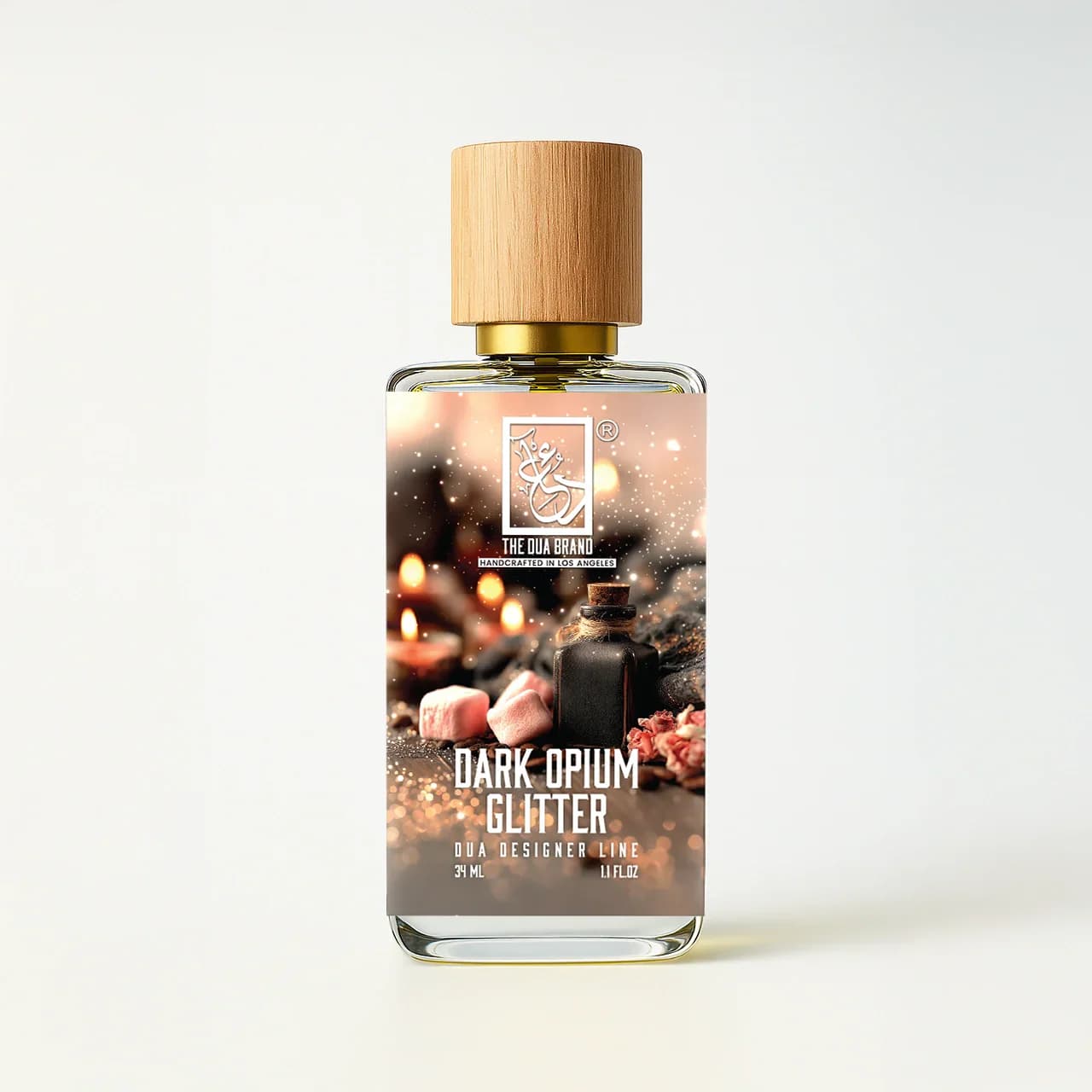 Dark Opium Glitter Perfume Bottle