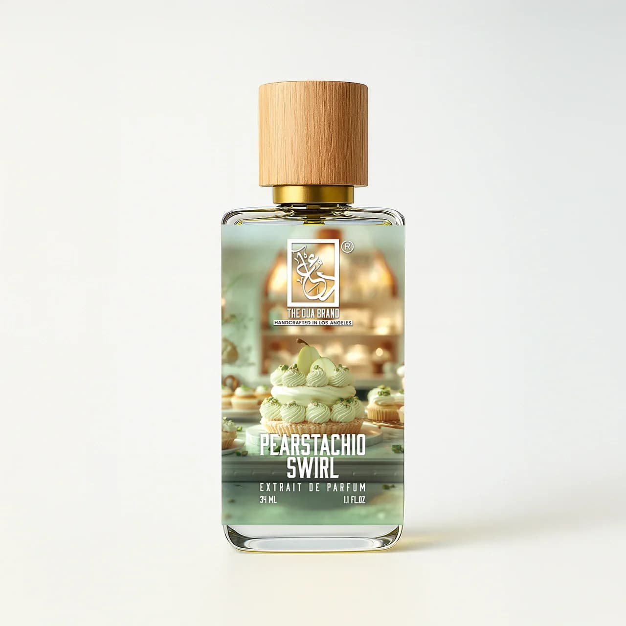 Pearstachio Swirl Perfume Bottle