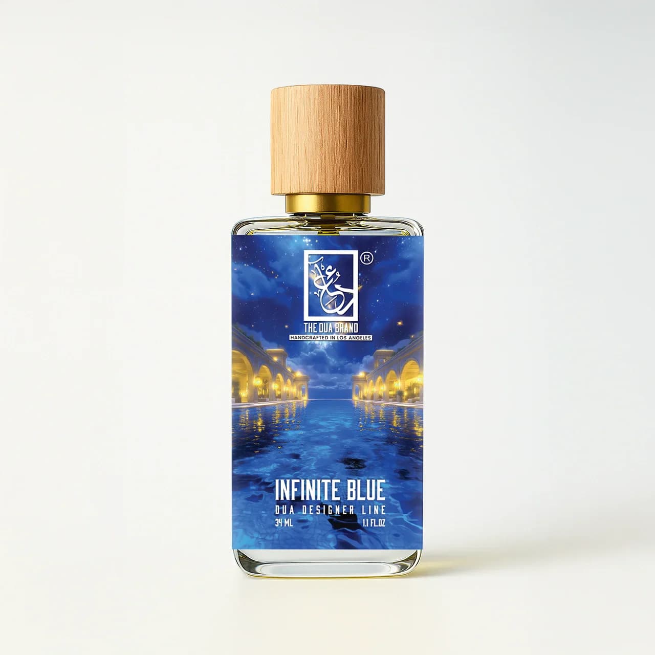 Infinite Blue Perfume Bottle