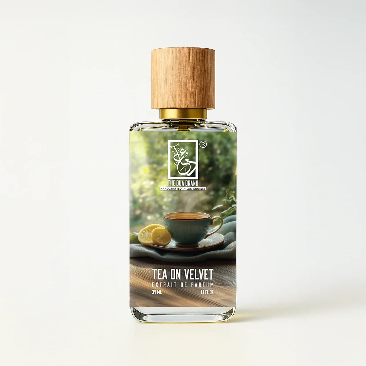 Tea On Velvet Perfume Bottle