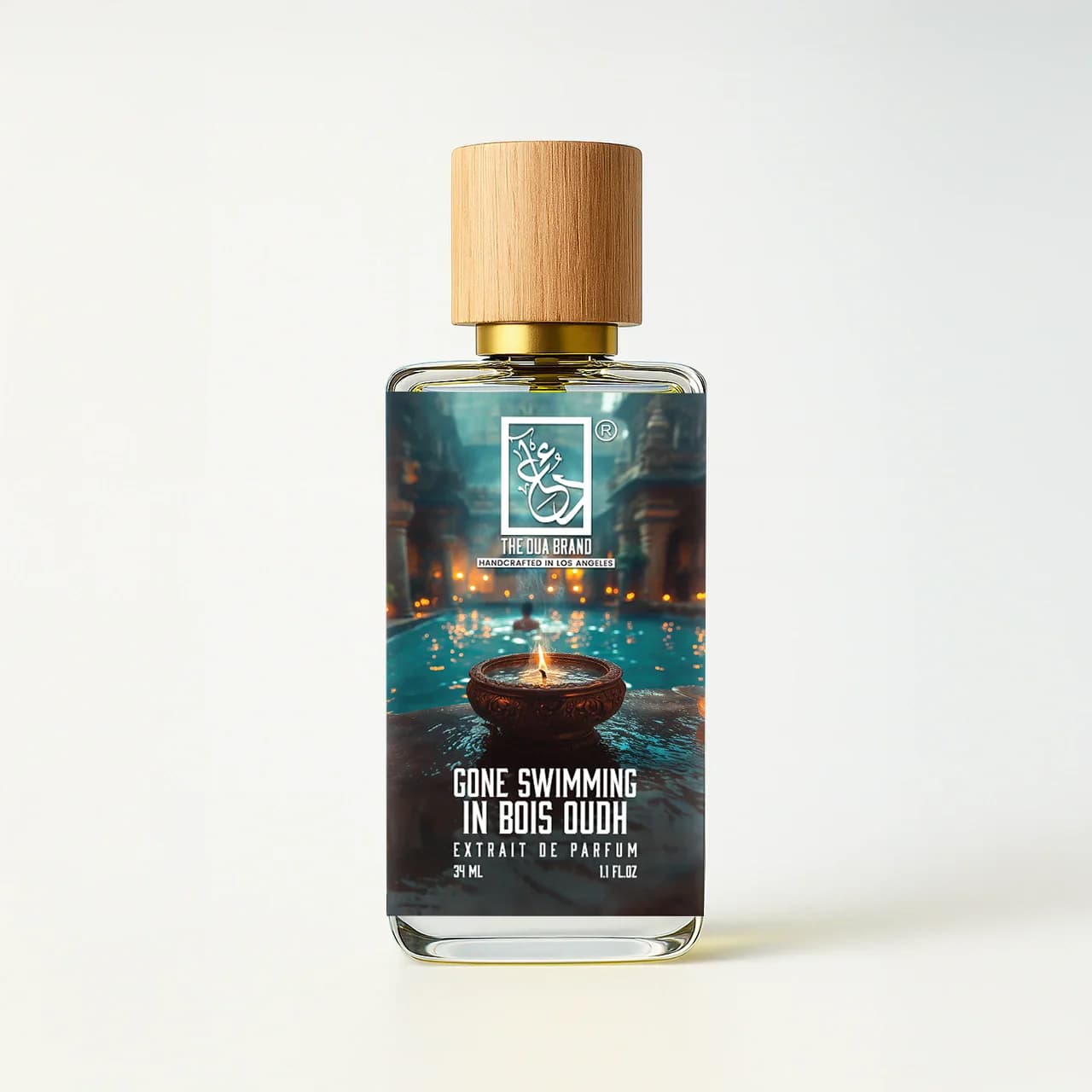 Gone Swimming In Bois Oudh Perfume Bottle