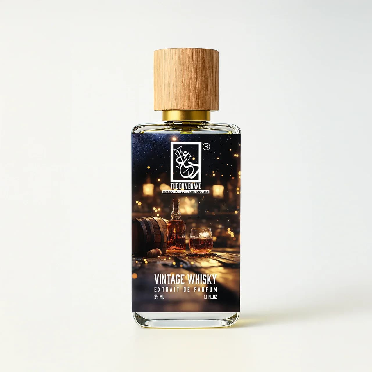 Vintage Whisky Perfume Bottle