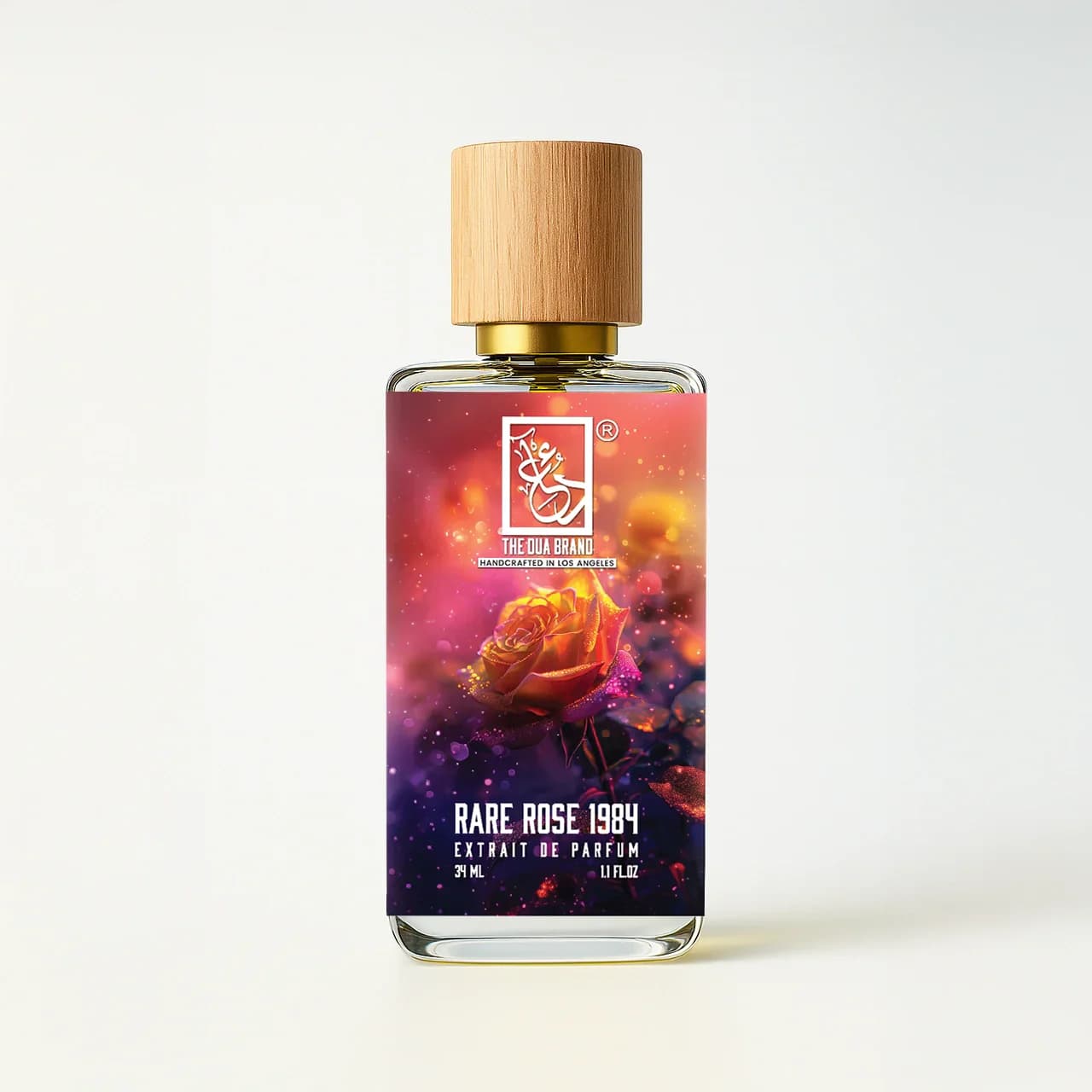 Rare Rose 1984 Perfume Bottle