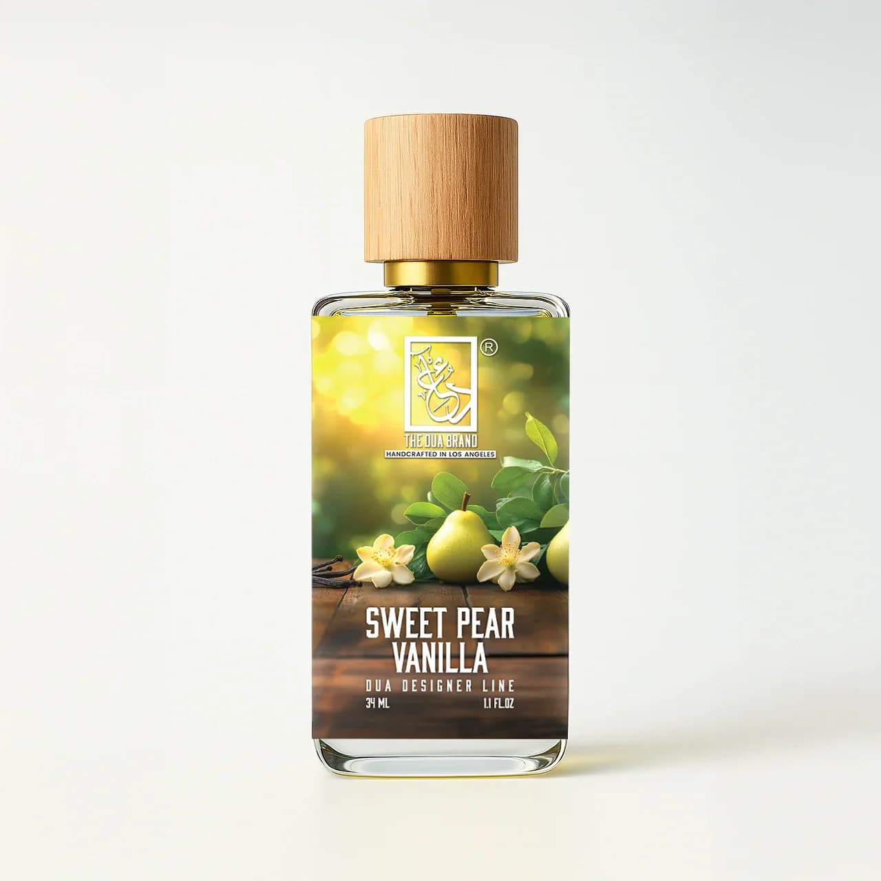 Sweet Pear Vanilla Perfume Bottle
