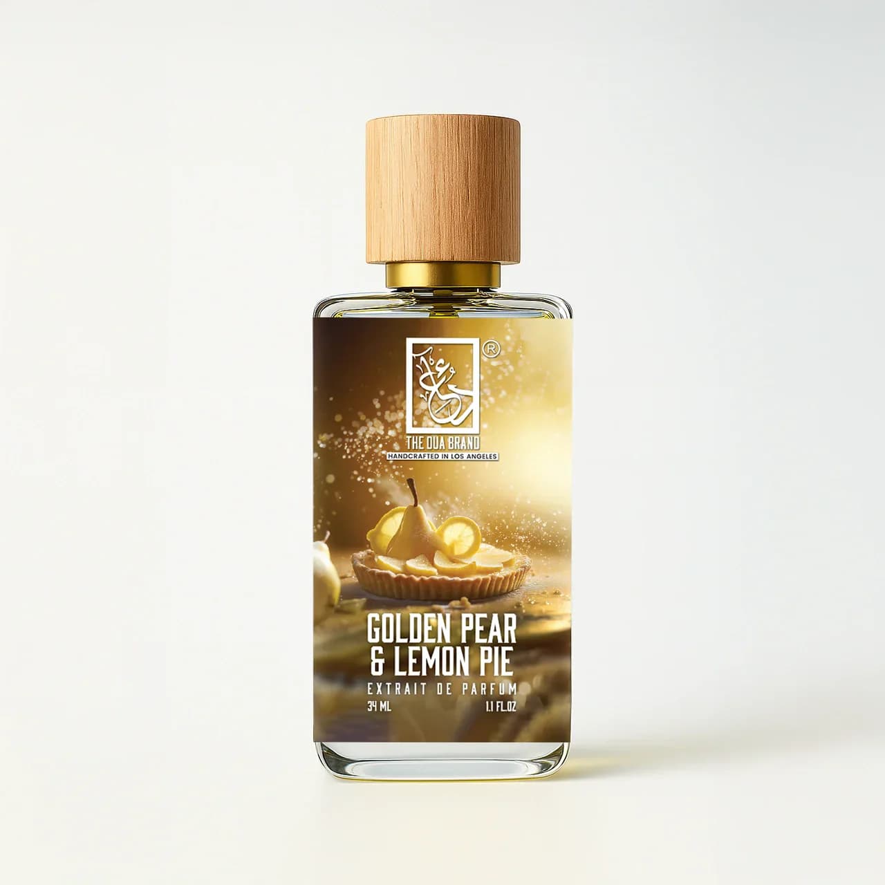 Golden Pear & Lemon Pie Perfume Bottle