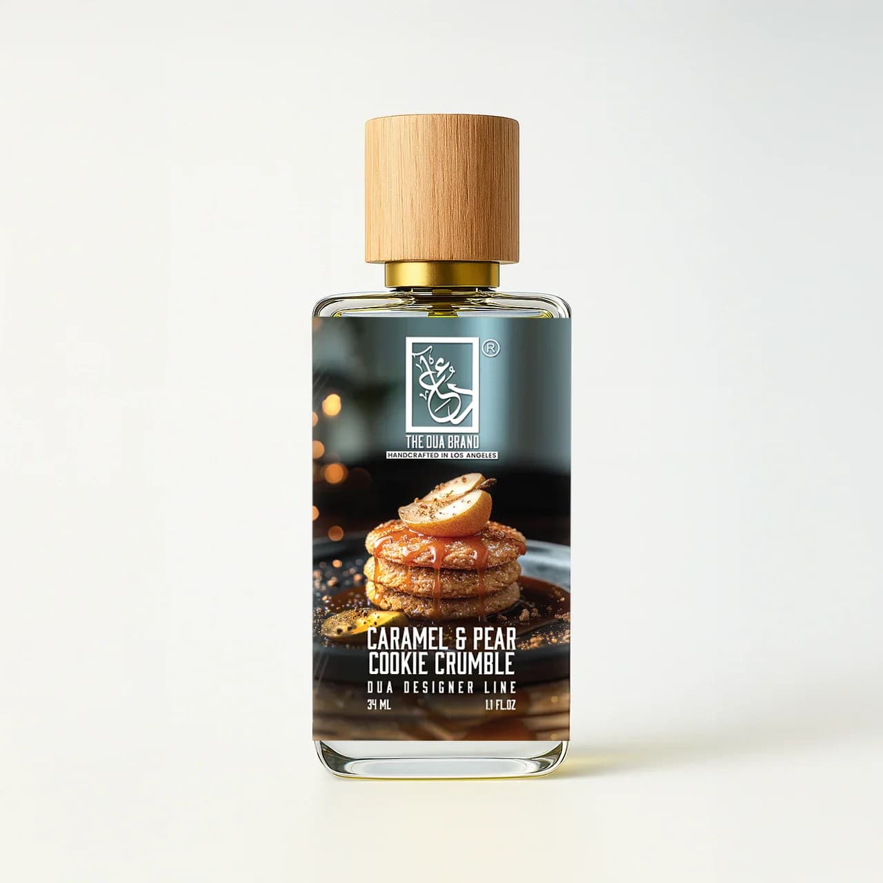 Caramel & Pear Cookie Crumble Perfume Bottle