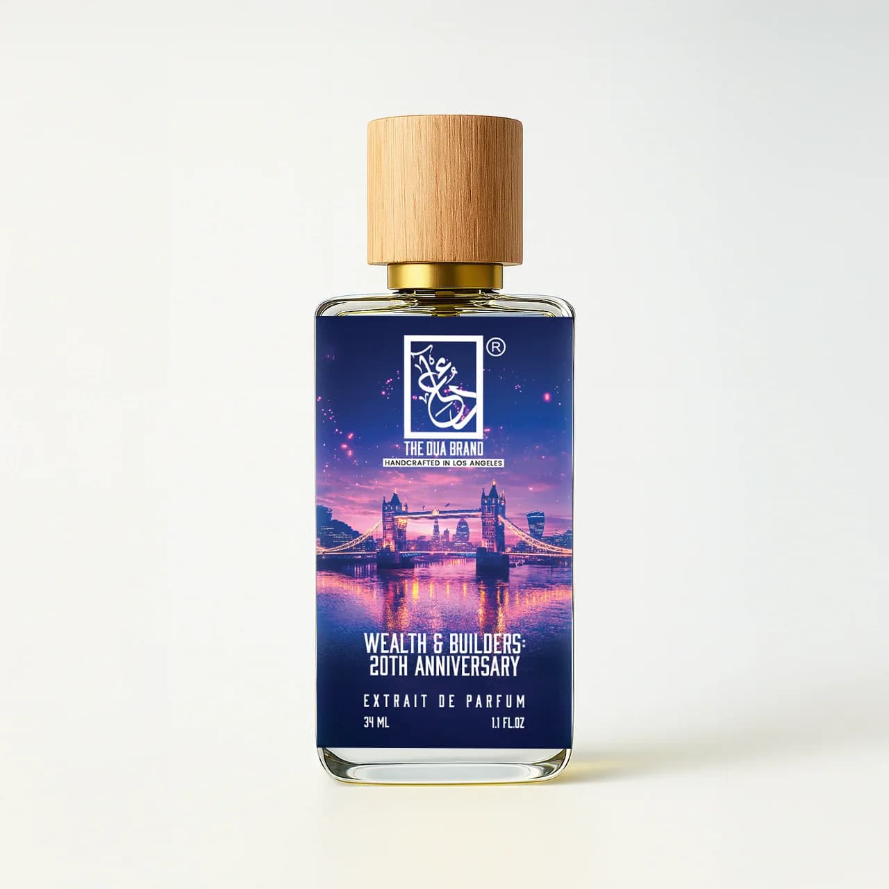 Wealth & Builders: 20th Anniversary Perfume Bottle