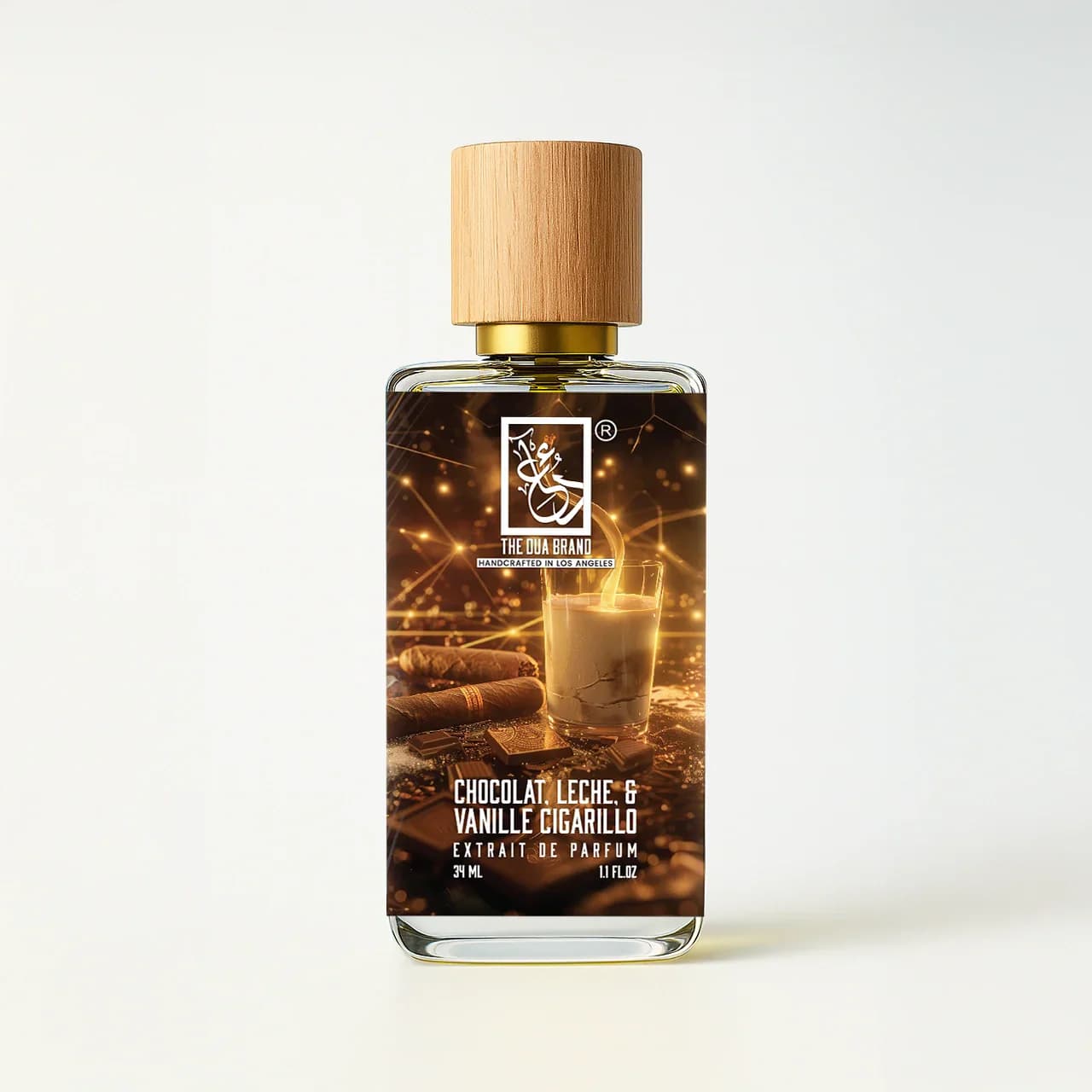 Chocolat, Leche, & Vanille Cigarillo Perfume Bottle
