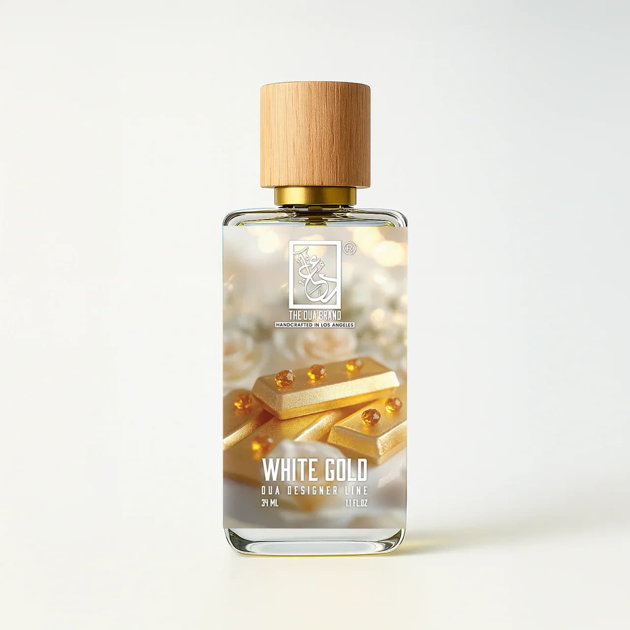White Gold - The Dua Brand Perfume Bottle