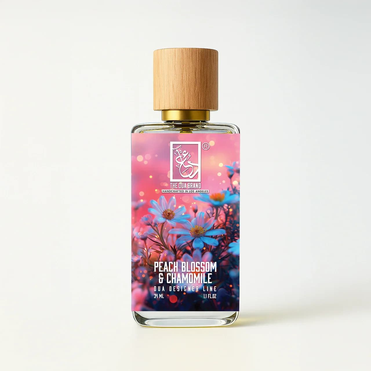 Peach Blossom & Chamomile Perfume Bottle