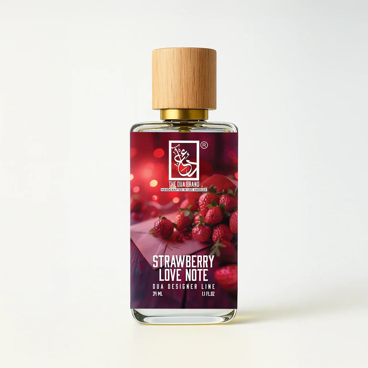 Strawberry Love Note Perfume Bottle