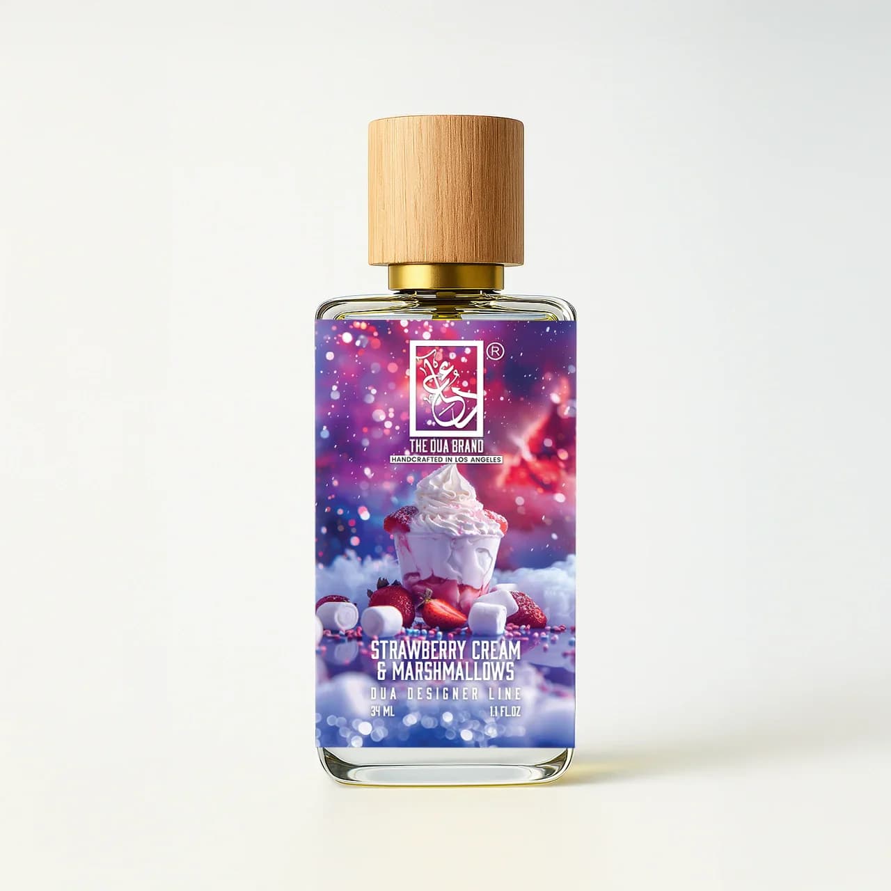 Strawberry Cream & Marshmallows Perfume Bottle
