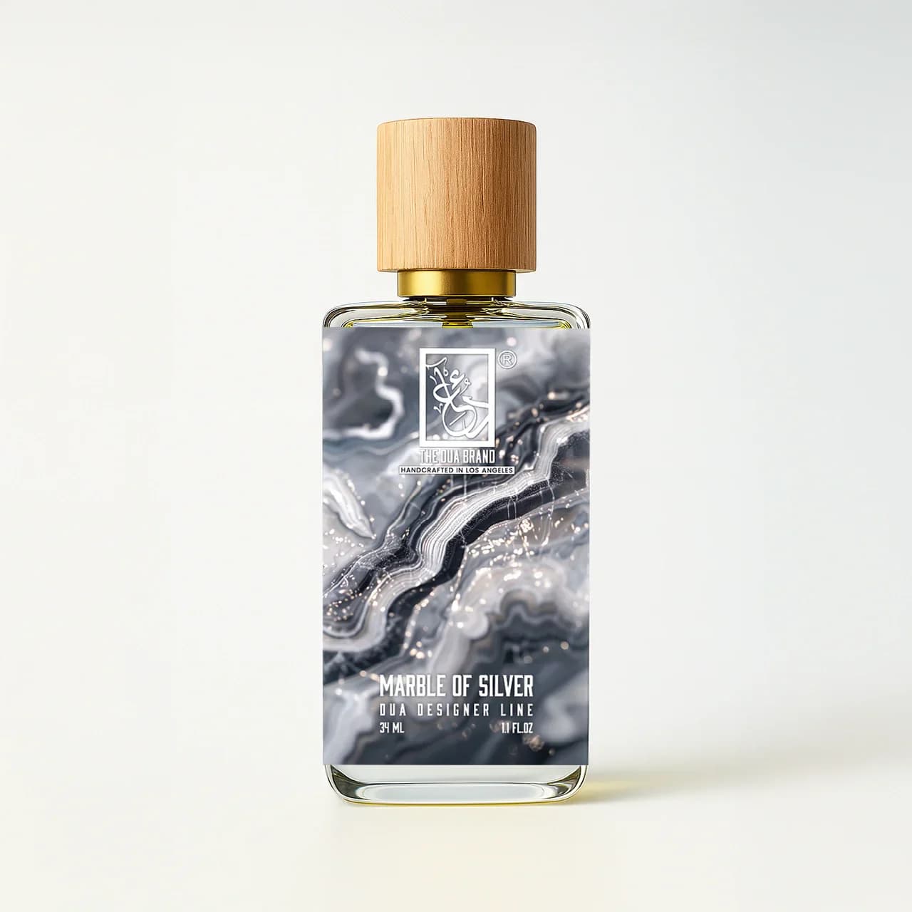 Marble Of Silver Perfume Bottle