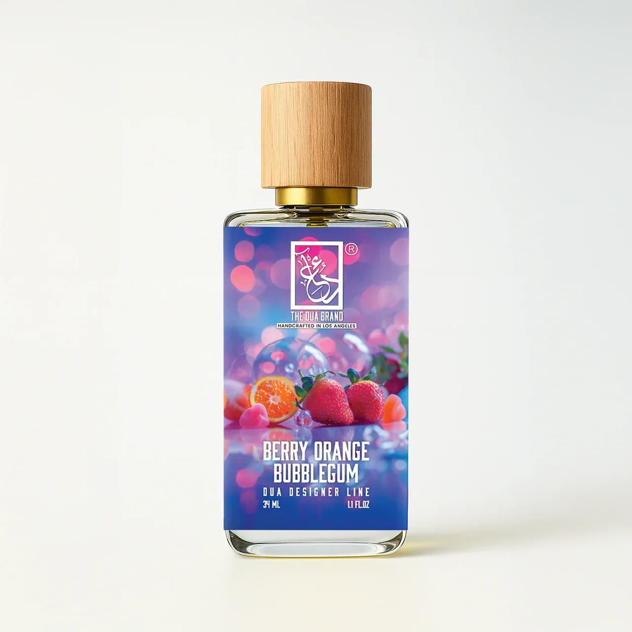 Berry Orange Bubblegum Perfume Bottle