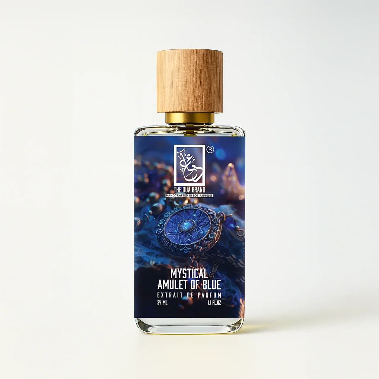 Mystical Amulet Of Blue Perfume Bottle