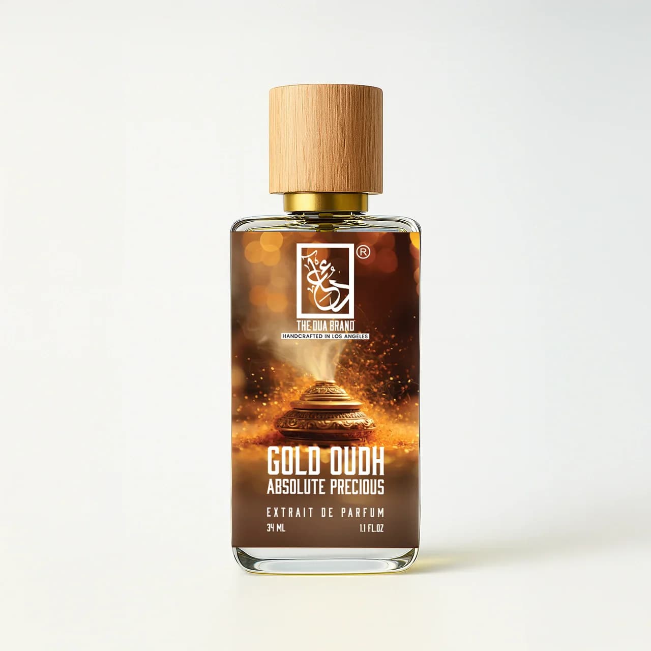 Gold Oudh Absolute Precious Perfume Bottle