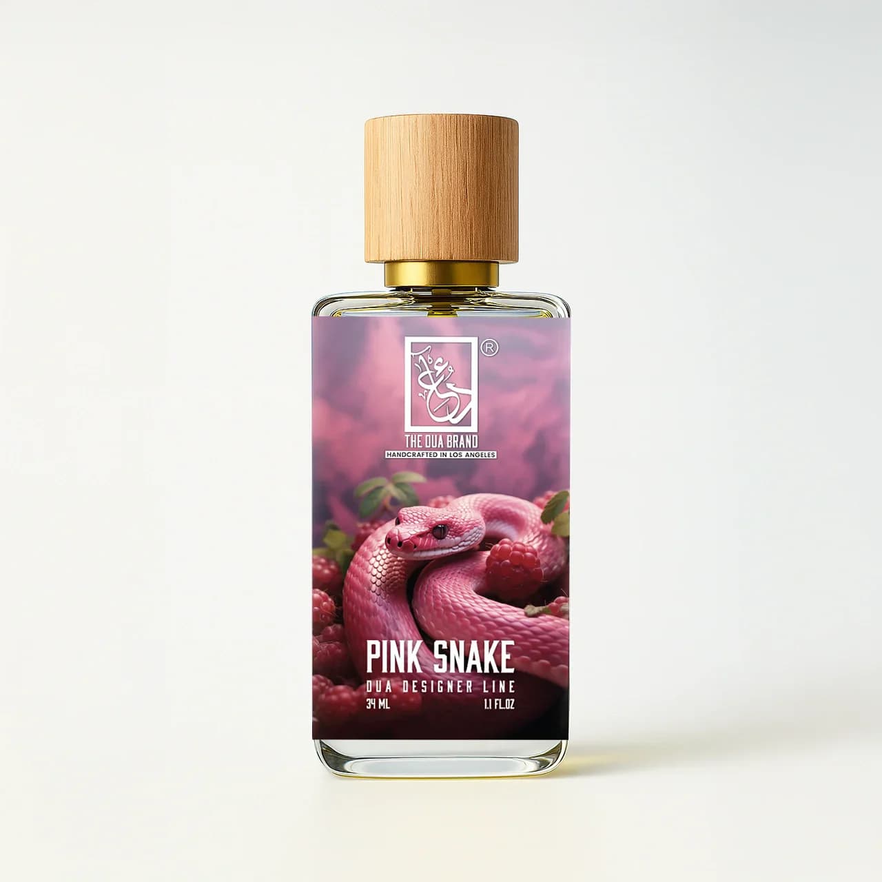 Pink Snake Perfume Bottle