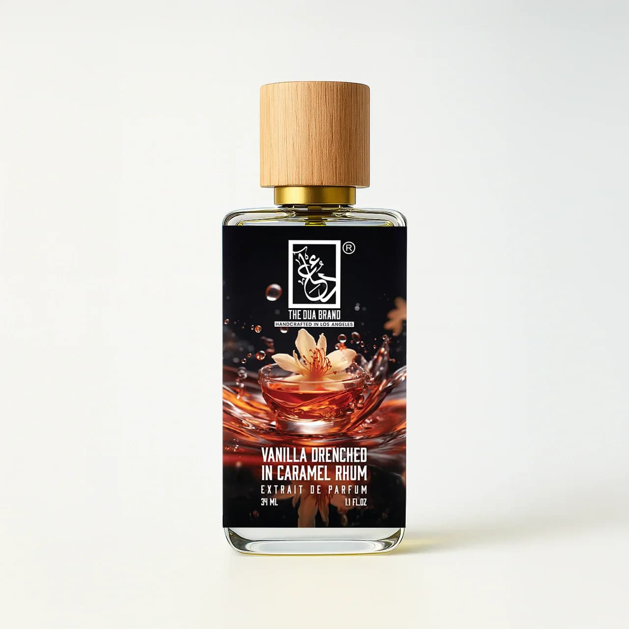 Vanilla Drenched In Caramel Rhum Perfume Bottle