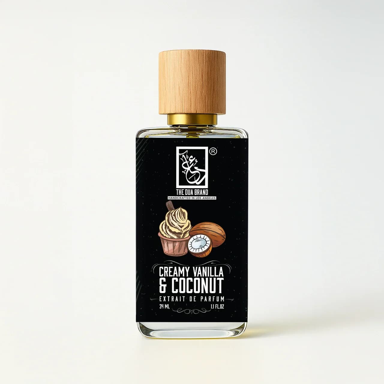 Creamy Vanilla & Coconut Perfume Bottle